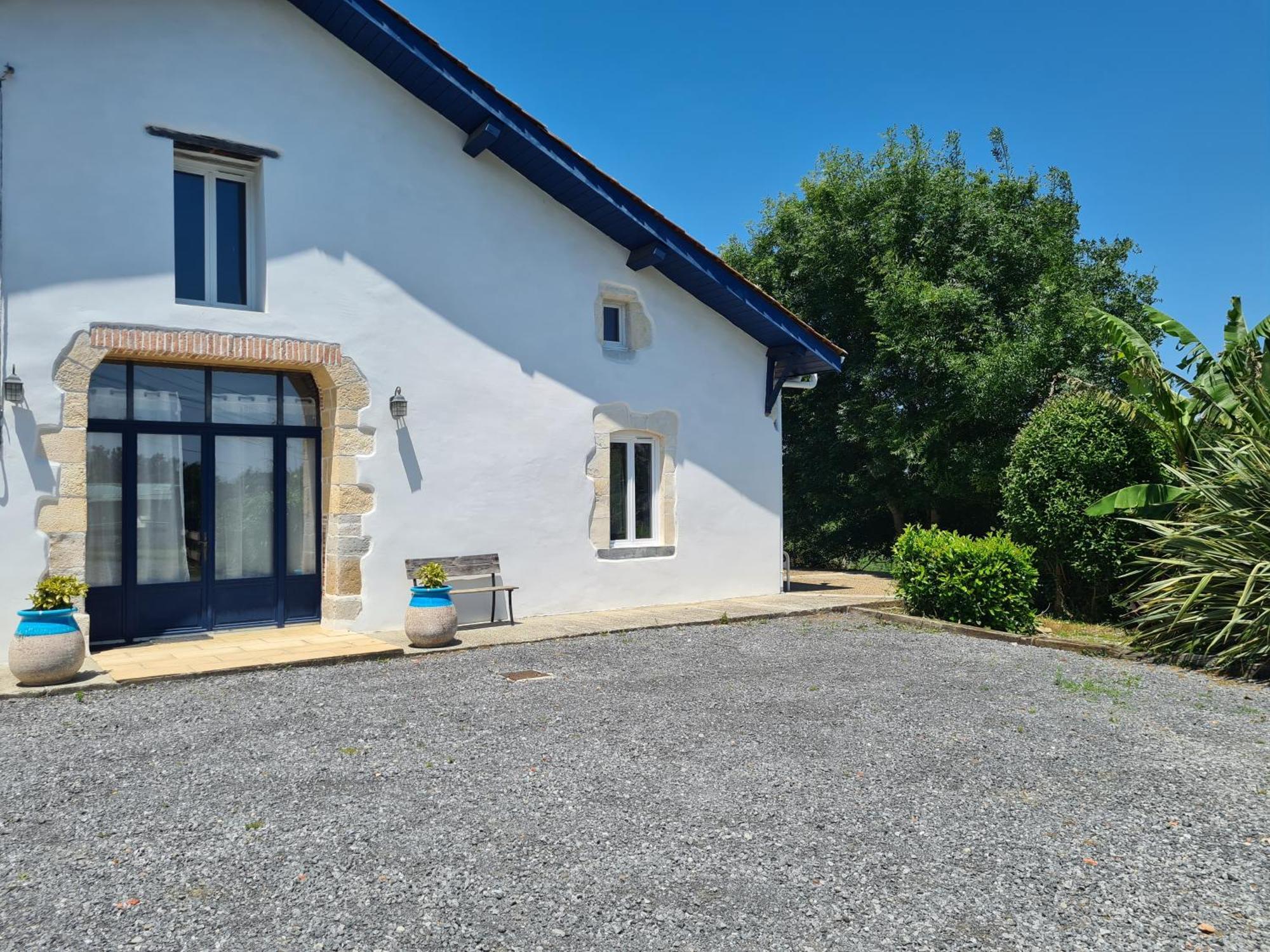 Family Home With Pool Saint-Lon-Les-Mines Esterno foto